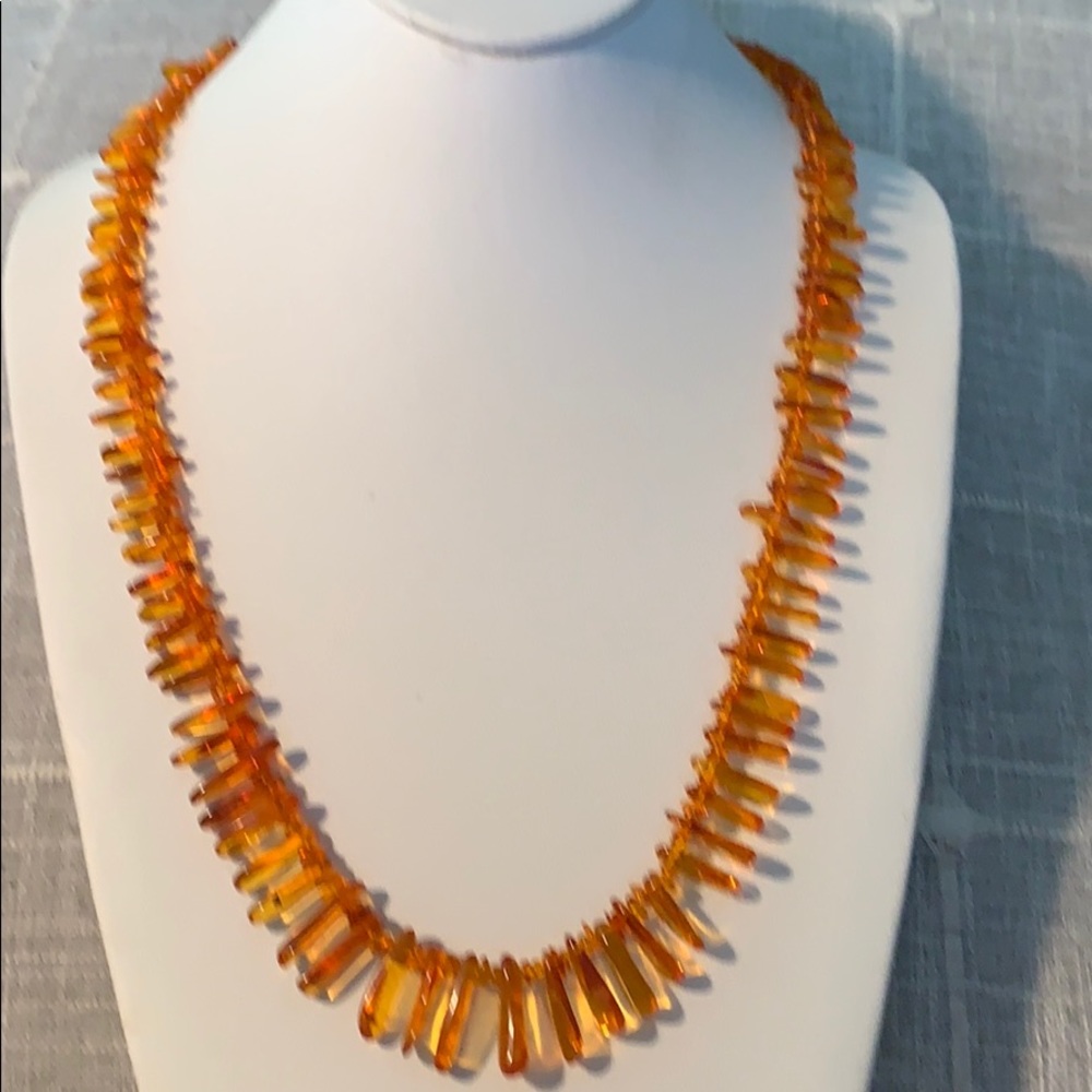 Old Baltic Amber Necklace